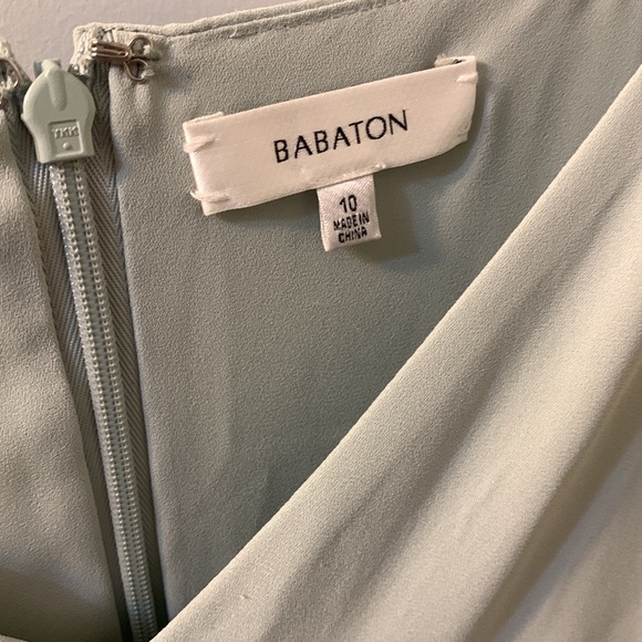 BABATON light blue midi dress - Picture 2 of 4